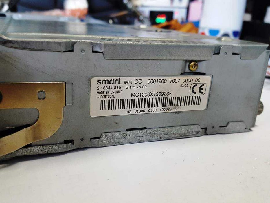 Radiocasetofon SMART Fortwo