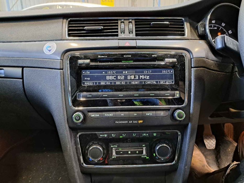 Carenaj aparatori noroi spate Skoda Superb 2011 Break Argintiu