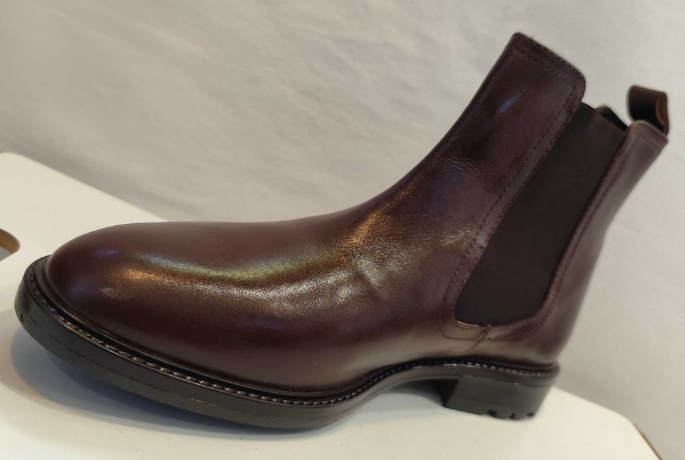 Ghete chelsea plain toe 41.5 42 Lavoratione Artigianale NOI piele nat