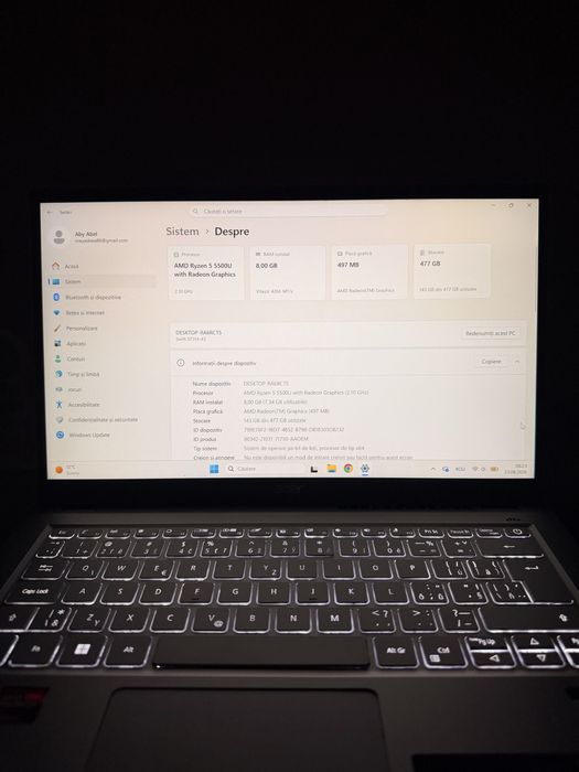 Leptop Acer stare perfecta
