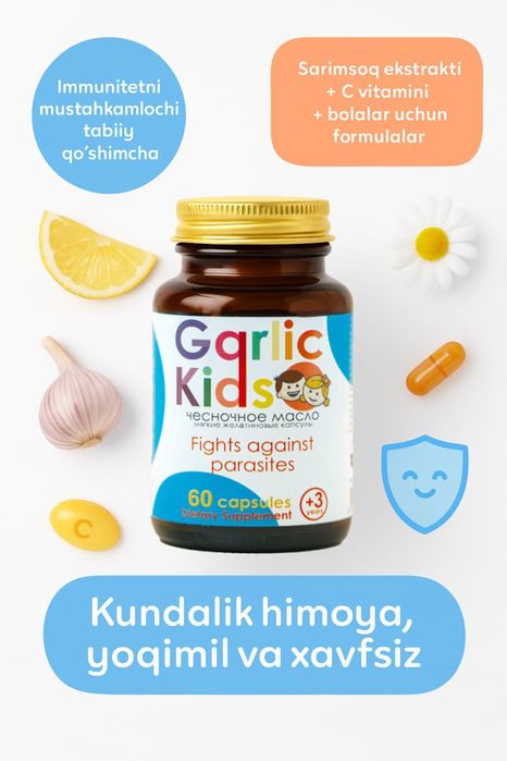 Garlik kids kapsulalarda