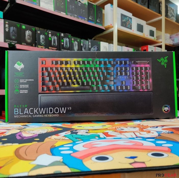 Razer Blackwidow V3 Green свитчи Механическая Проводная Клавиатура