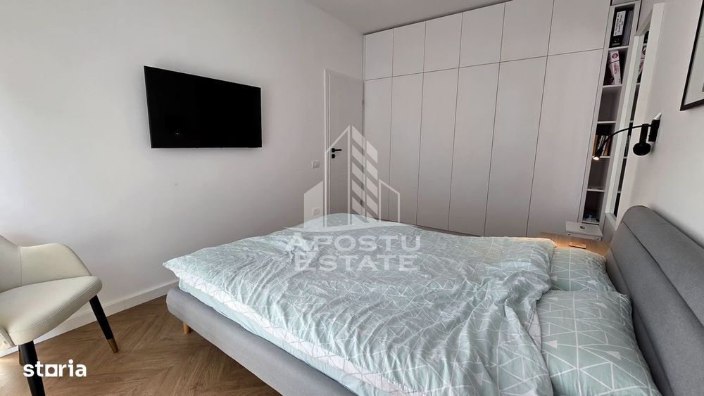 Apartament nou de vanzare, 2 camere si gradina, mobilat, Ciarda Rosie