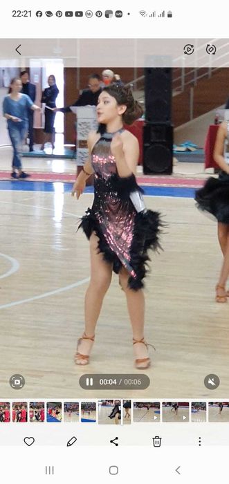 Платье - латино.