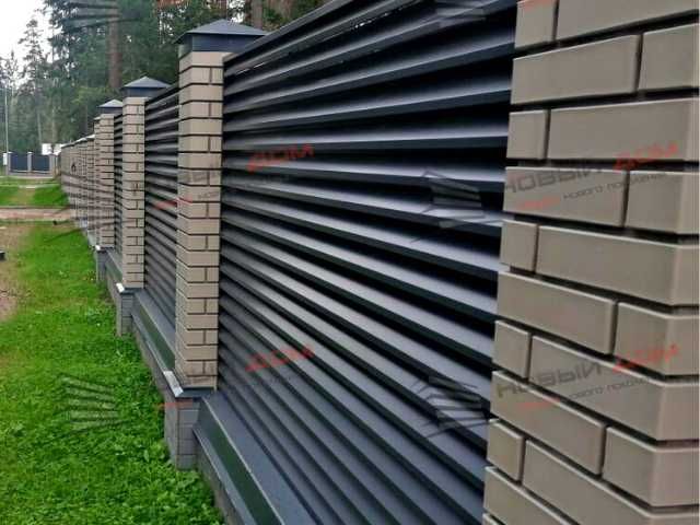 Забор жалюзи еврозабор