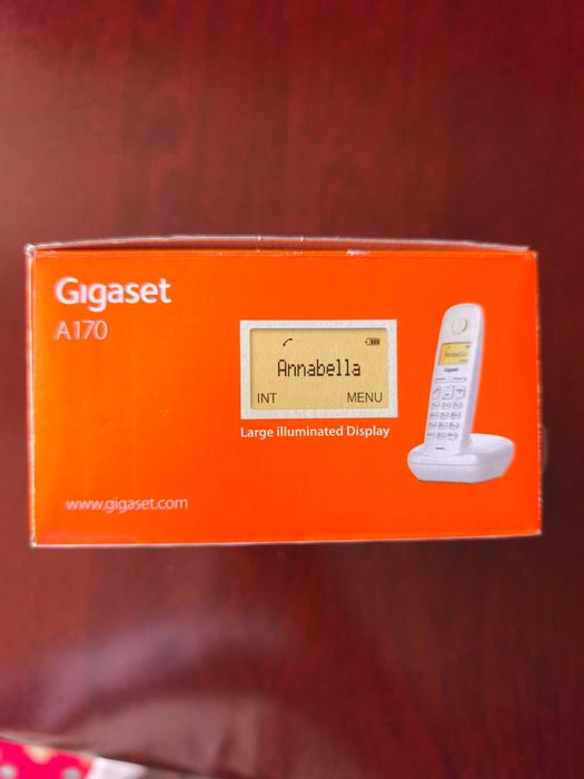 Стационарен DEKT телефон Gigaset - made in Germani - неупотребяван