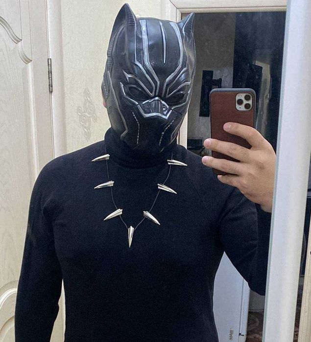 Маска "Черная Пантера" Marvel