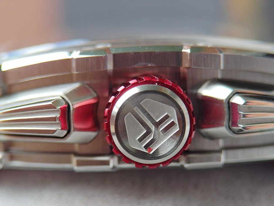 Tsar Bomba Chronograph Elemental Red Quartz 44mm