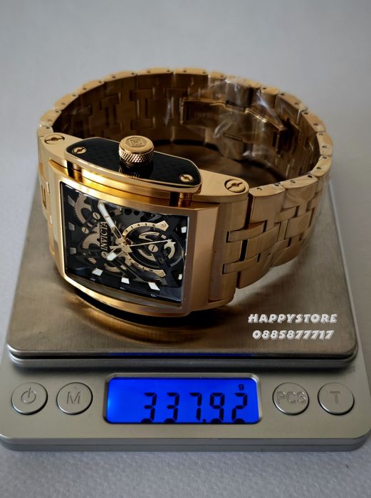 INVICTA Powertrain Gold 47 mm, Инвикта нов мъжки часовник