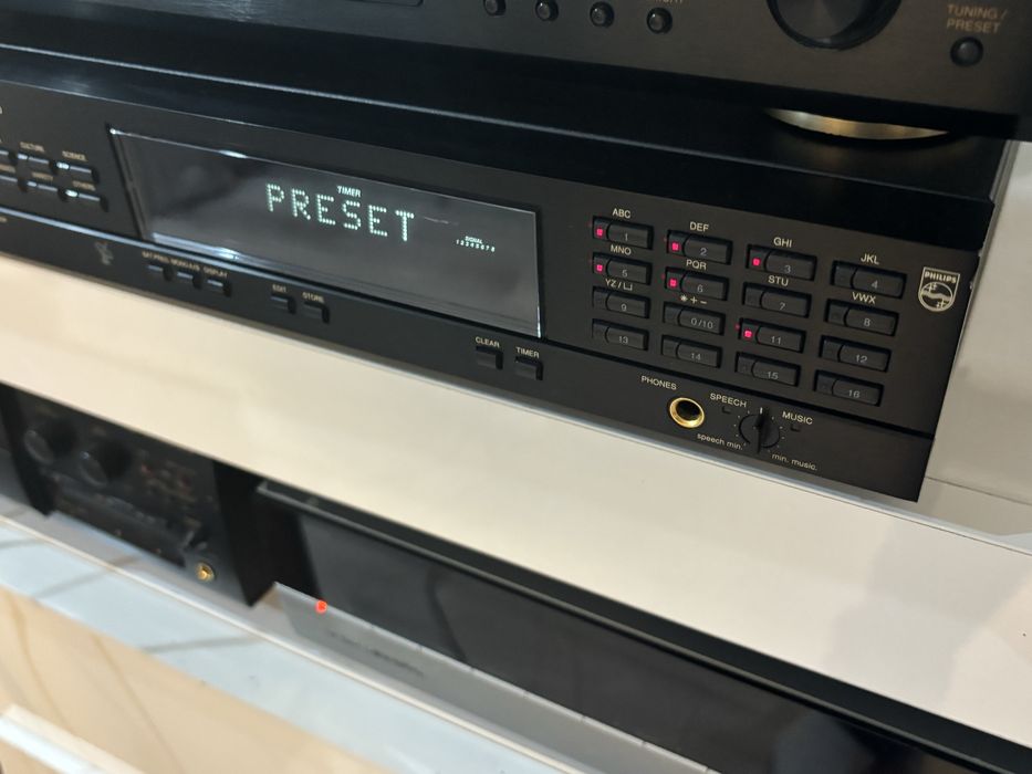 Tuner Philips FT990 digital satelit tuner Denon TU-245 RDS