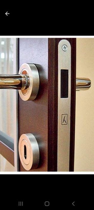 Установка дверей.