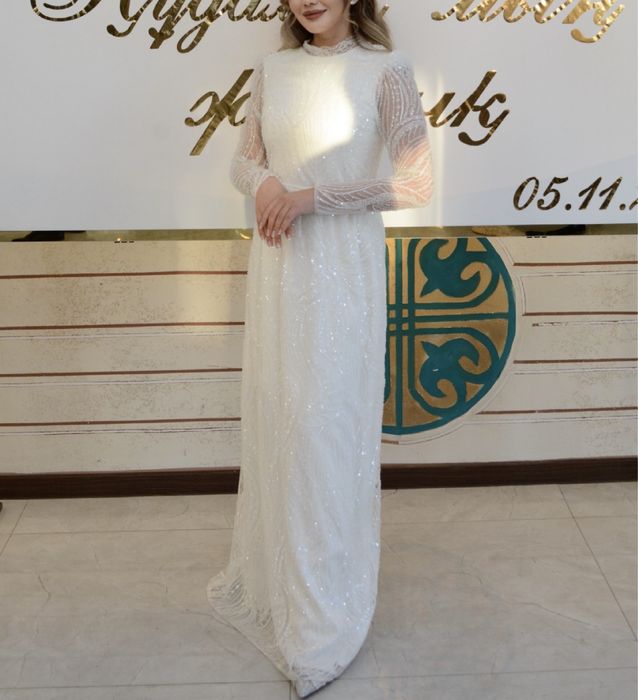 Белое платье невесты