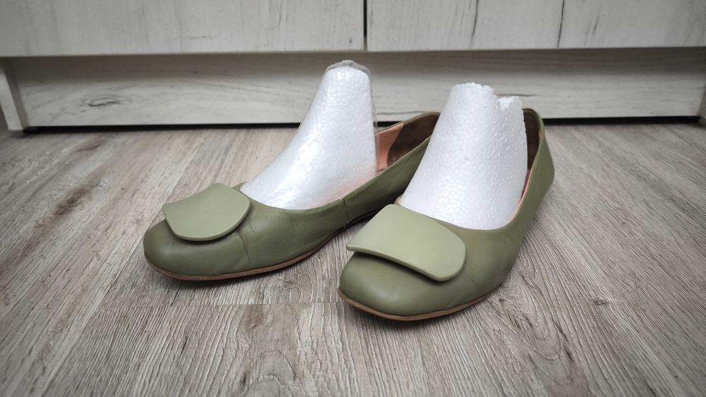 Фисташковые балетки