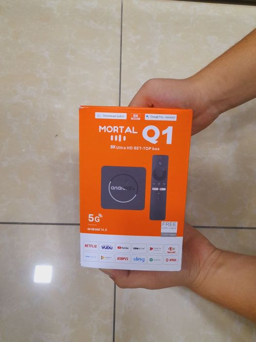 Tv box Q1 premium sifat