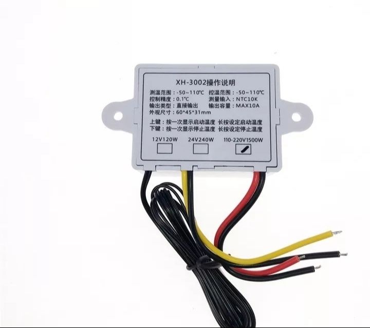 регулятор температуры XH-W3002, терморегулятор