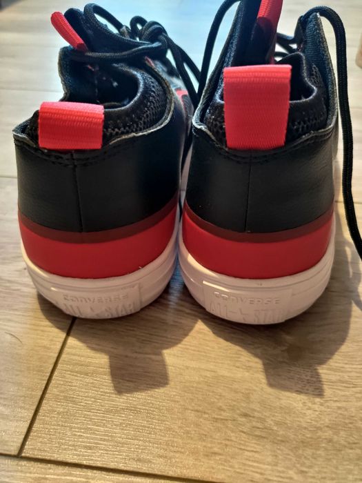 Converse All Stars negru/rosu