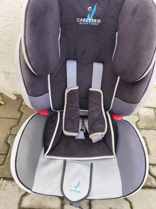 Scaun mașină copii rezistent 1-8 ani Caretero Diablo XL scoică