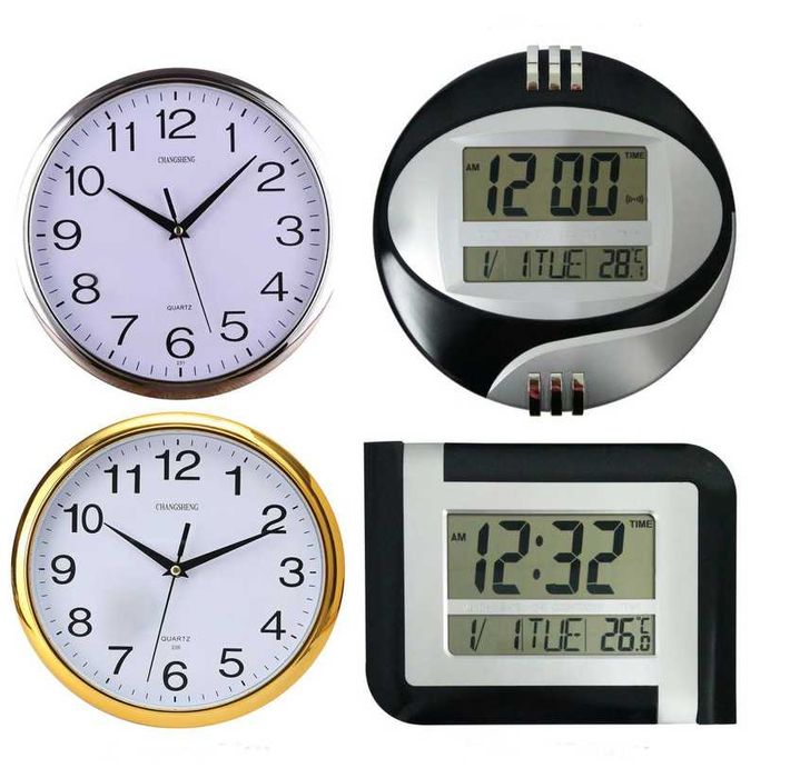 НОВ СВЕТЕЩ LED ЧАСОВНИК на ТОК.Будилник.Електрически Светещи Часовници