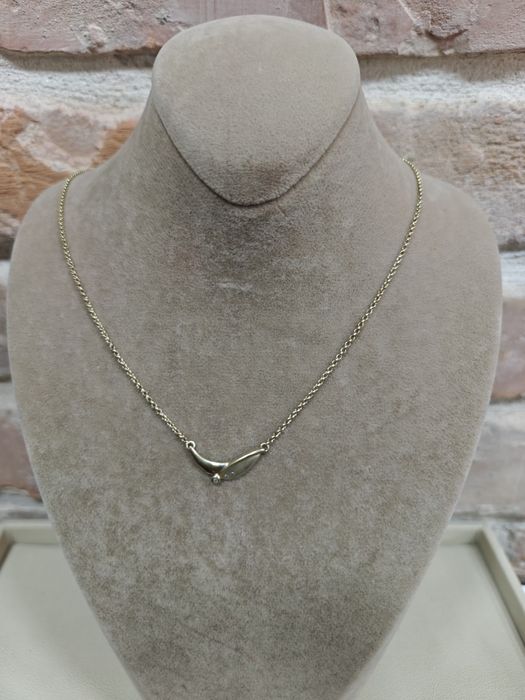 Lanț aur 8k 2.99gr cu diamante naturale (r)