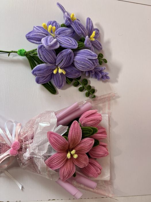 Плюшевый букет из PINTEREST