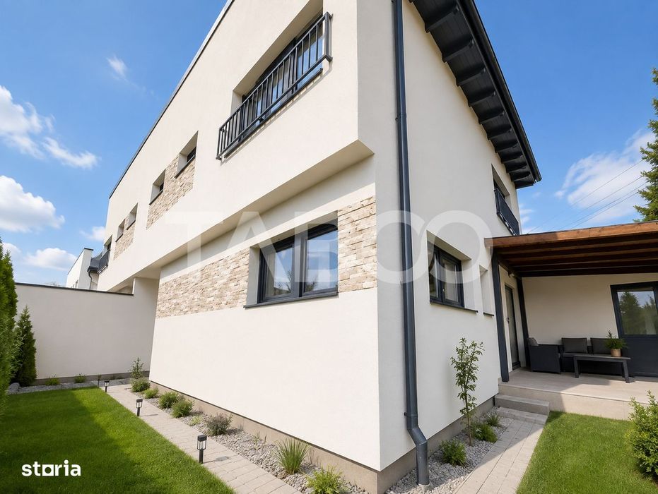 Casa spatioasa de inchiriat 5 camere 2 bai 2 locuri parcare Selimbar