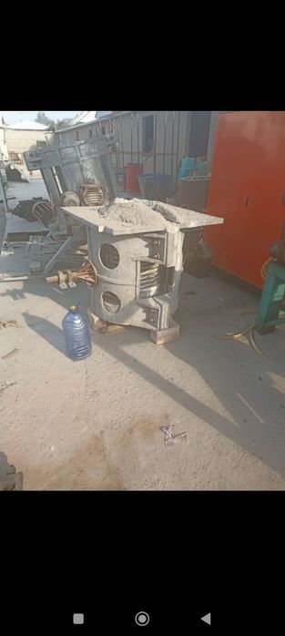 Индукционная печь Temir eritish pechi sotiladi