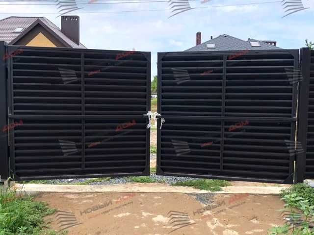 Забор жалюзи еврожалюзи