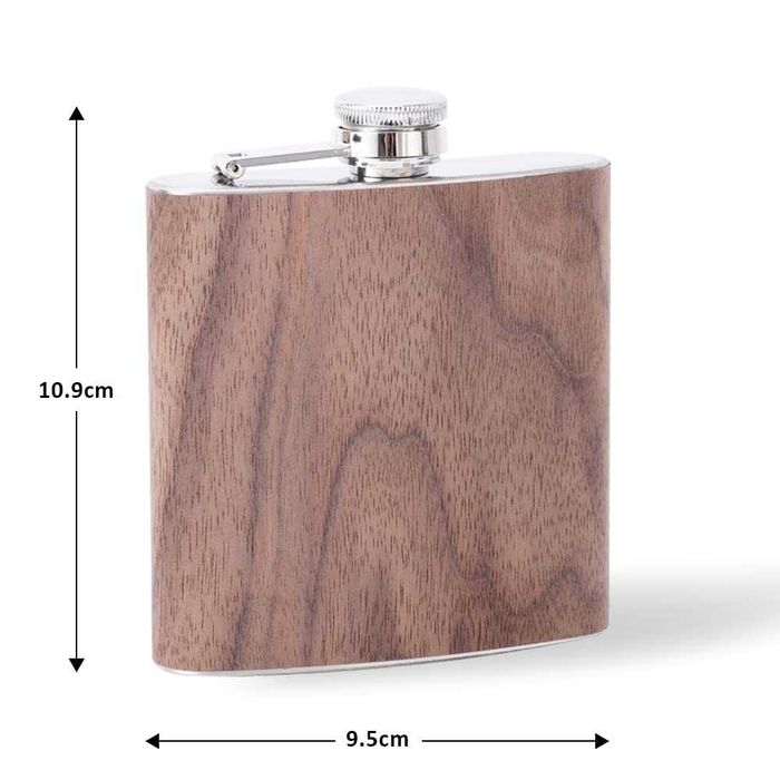 Комплект манерка бутилка за алкохол с 2 чашки Подаръчен комплект