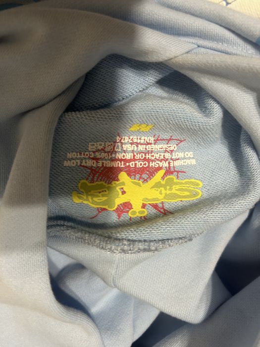 Sp5der худи синьо