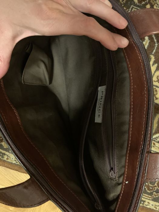 Чанта естествена кожа Prince