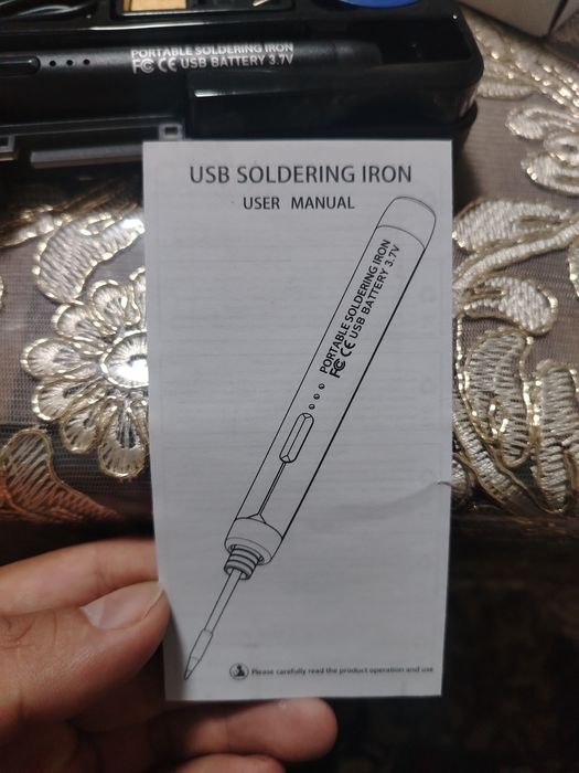 ustalarga payalnik akumlatirli