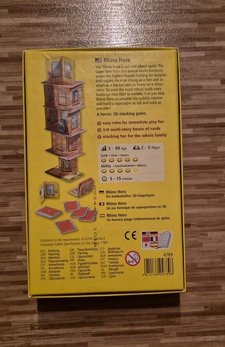 Joc pentru copii Haba Rhino Hero