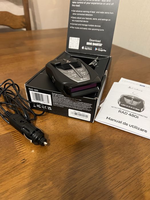 Detector Radar/Laser Cobra RAD 480i