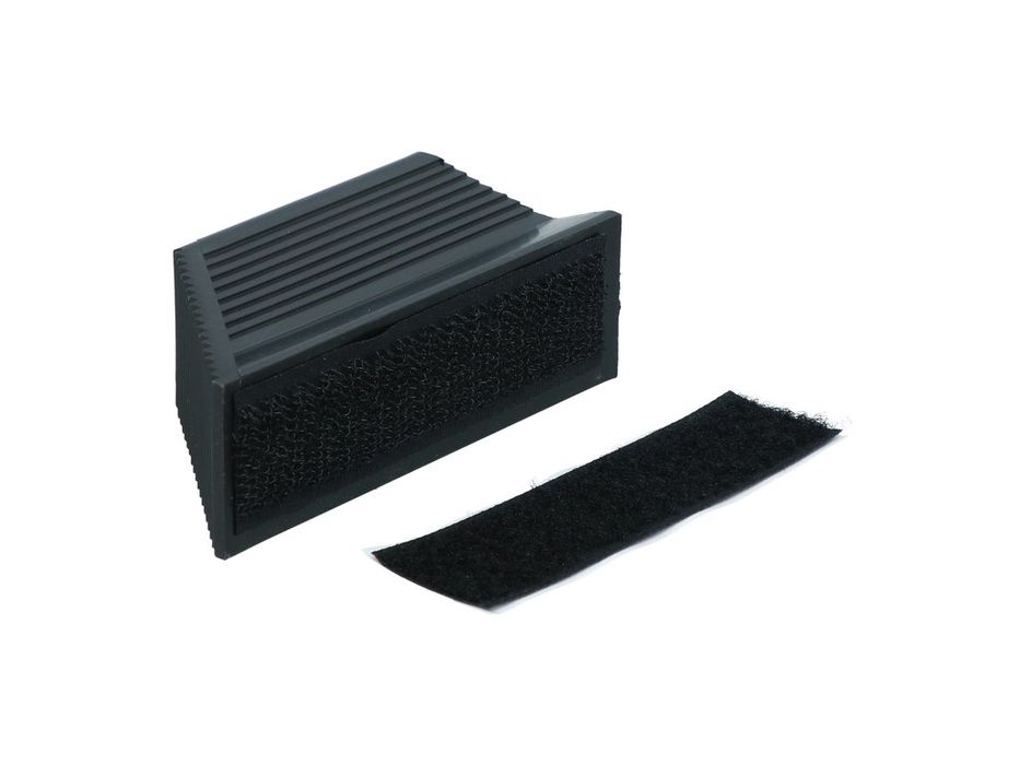 Set 4 opritoare bagaje Carpoint cu banda velcro puternica, pentru fixarea bagajelor, negru/rosu, 10 cm
