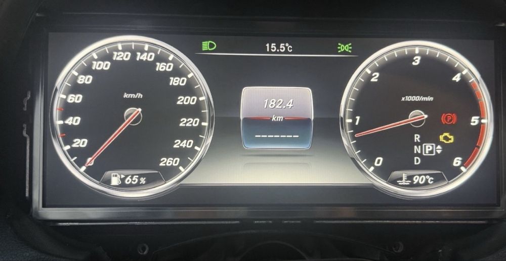Километраж за мерцедес w222