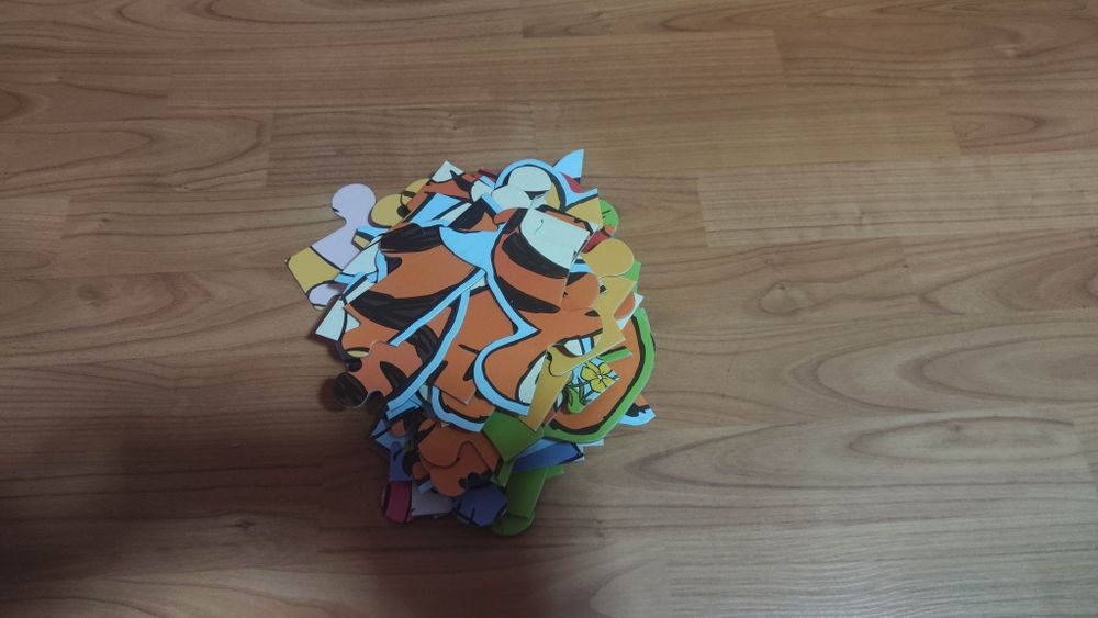 Пъзел с големи части - Мечо Пух