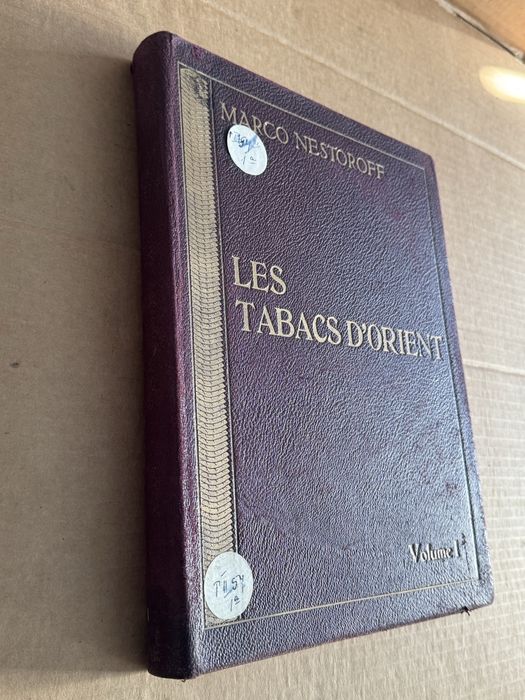 Les Tabacs d'Orient , MARCO NESTOROFF , Книга за тютюна