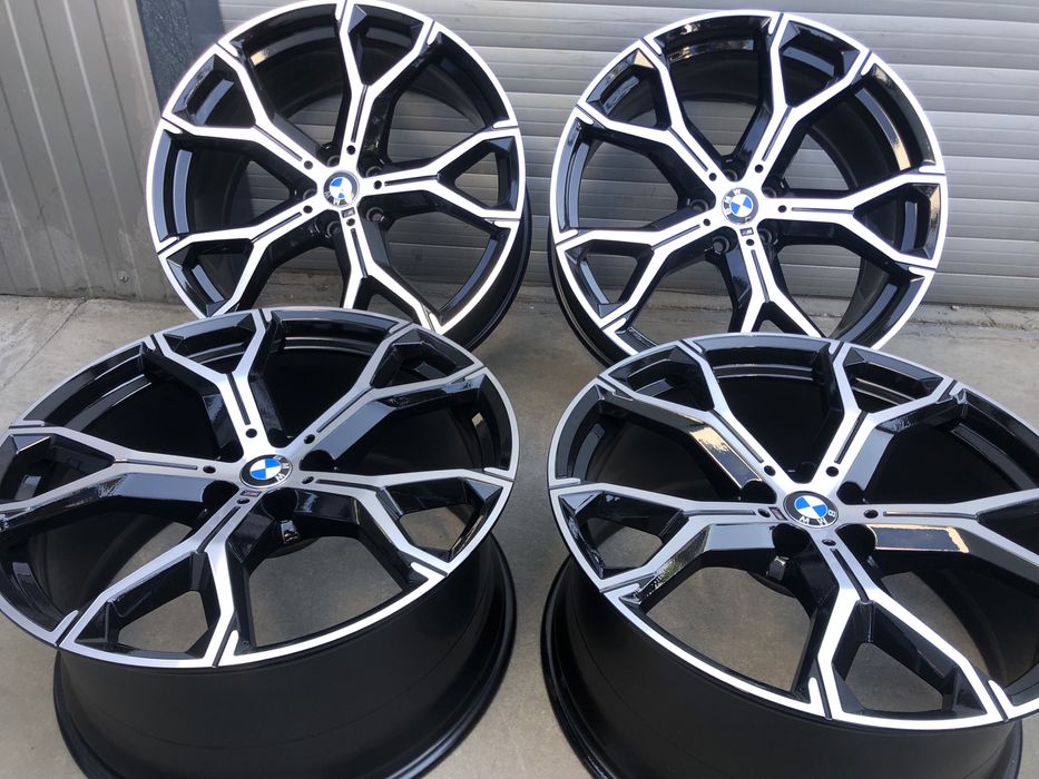 jante BMW originale  M style 741 X6,X5 pe 21 bicolore 5x112  doua lati