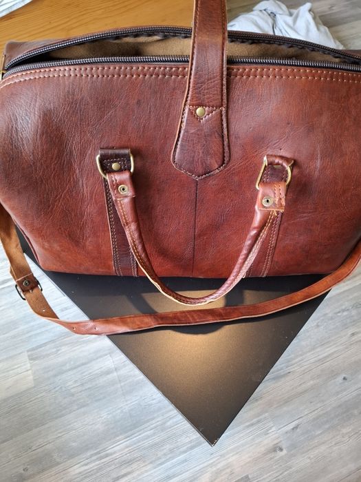 Кожен сак, чанта от естествена кожа