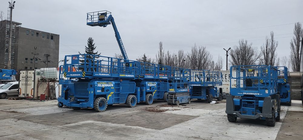 Automacara nacela macara manitou rotativ,motostivuitor  camion macara