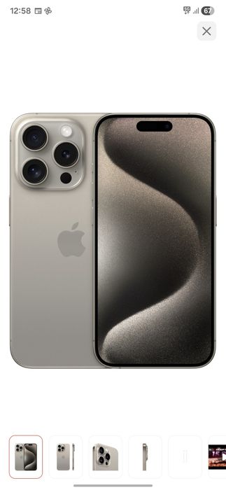 Apple Iphone 15 pro 256