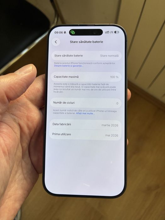 Apple iphone 17 nou, activat azi 24.05.