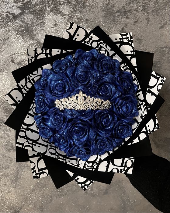 Buchet Flori Din Satin