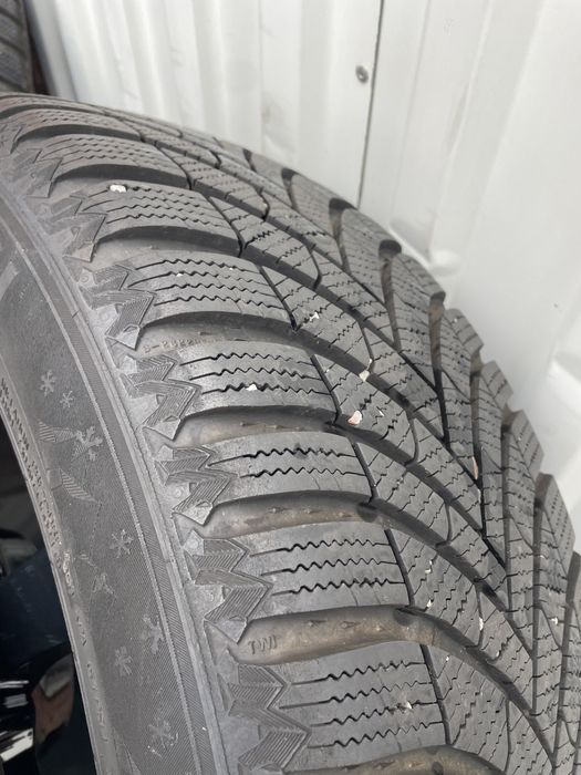 Jante de aluminiu Audi/VW R17 cu cauciucuri ca noi de iarna