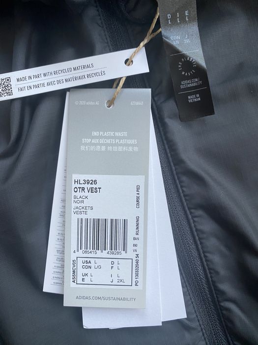 Vestă alergare Adidas