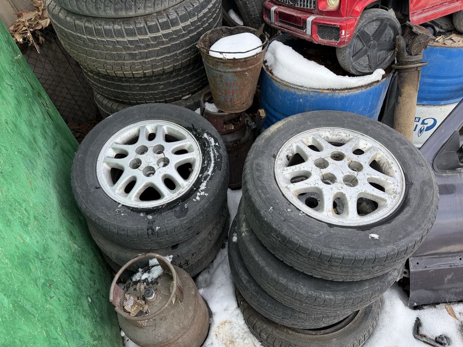 Диски Р15 с летними шинами