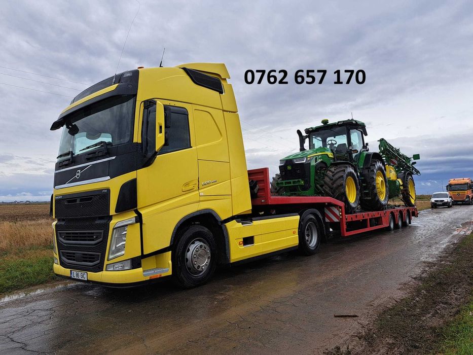 Trailer transport utilaje A2-Lehliu,Drajna,Fetesti,Cernavoda,Medgidia