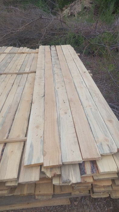 Доски необрезная от 1м до 6м