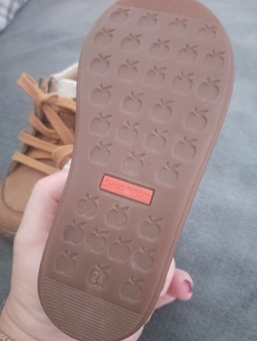 Детски боти от естествена кожа shoo pom