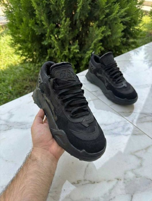 Adidasi Off White Odsy 1000 Negru - Full Box